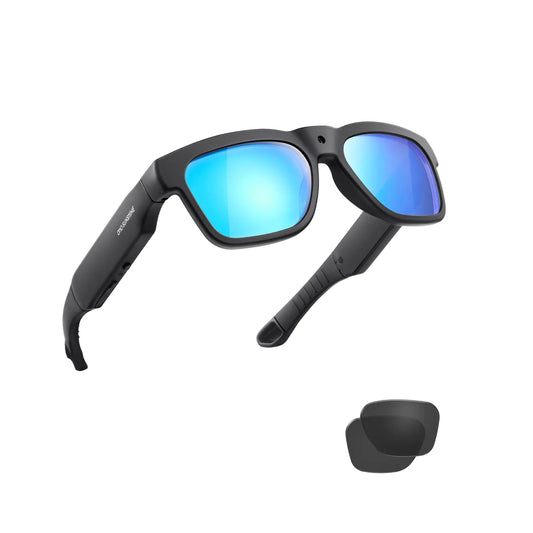 OhO Sunshine 256GB WiFi Camera Glasses – Full HD Video & Photo Sunglasses